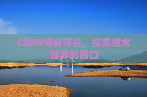 CSDN博客预览，探索技术世界的窗口